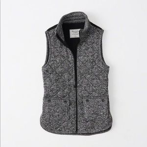 Abercrombie & Fitch Quilted Front Vest, Size S